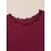 3 Packs Ribbed Lettuce Trim T-Shirts, Casual Short Sleeve Top For Spring & Summer, Women's Clothing