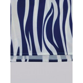 Abstract Ripple Print Dress, Casual V Neck Sleeveless Dress, Women's Clothing Abstract Ripple Print Dress, Casual V Neck Sleeveless Dress, Women's Clothing