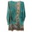 Floral Print Notched Neck Dress, Vintage Long Sleeve Mini Dress, Women's Clothing